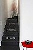 Love It or Hate It? Tiled Text Staircase