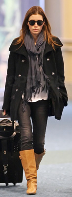 Travel Style: Jessica Biel 
