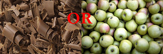 What Makes you Happier: Apples or Chocolate?