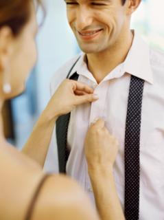 The How-To Lounge: How to Tie your Husband's Tie