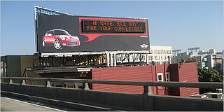 Mini Cooper Launches Talking Billboards! I Want One!