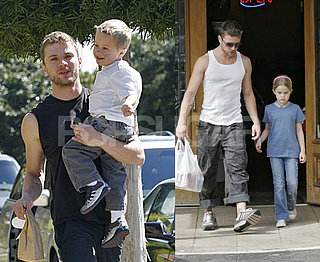 Ryan Spends the Weekend With His Adorable Blondes