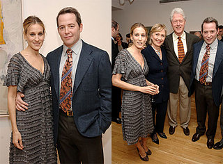 SJP and Matthew Hanging with the Clintons