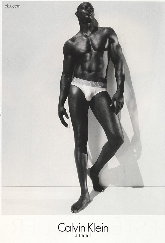 Djimon Hounsou for Calvin Klein