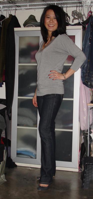 Look of The Day: Killer Bod in Grey