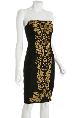 Tracy Reese Shantung Embroidered Strapless Dress: Love It or Hate It?