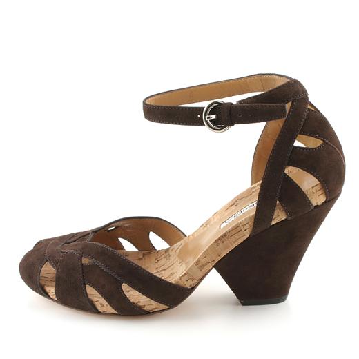 The Look for Less: Via Spiga Brown Modul Wedges