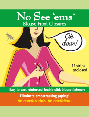 Simply Fab: No See 'ems Blouse Front Closures