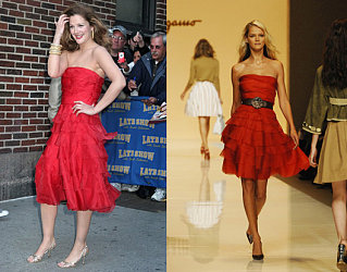 By Popular Demand...Drew's Red Dress!