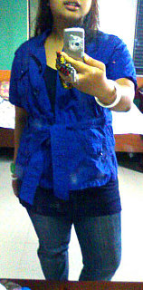 Look of the Day: Cobalt-tastic!