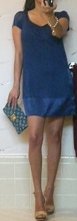 Look of the Day: Simply Blue