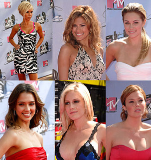 MTV Movie Awards Trend: Bare Necks