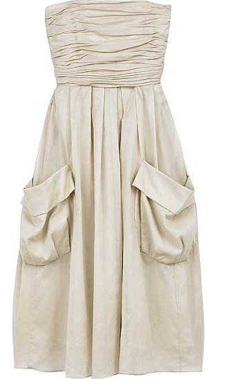Vera Wang Voile Strapless Dress: Love It or Hate It?