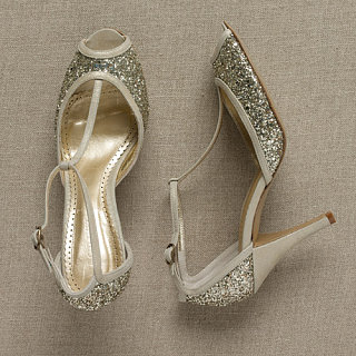 Fabworthy: J.Crew Antonia Glitteri T-Strap Heels 