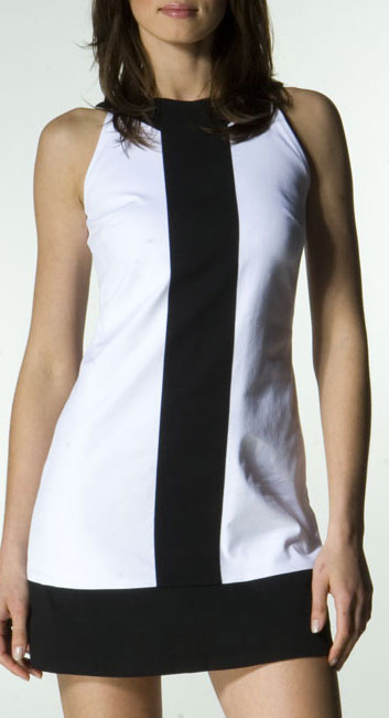The Look For Less: Abaeté Bowie Black and White Dress 