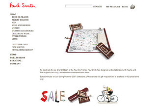 Fab Site: PaulSmith.co.uk 