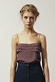 Fabworthy: Lyell Pinwheel Burgundy Camisole 
