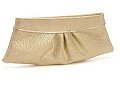 The Look For Less: Lauren Merkin Metallic Clutch 