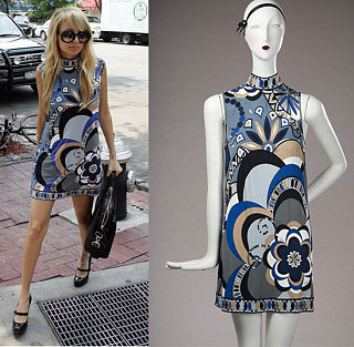 Found! Nicole's Psychedelic Maternity Dress