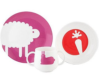 Simply Fab: Kate Spade Pippin Park Three Piece Feeding Set 