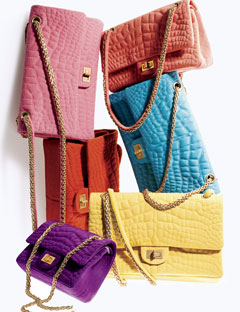 The Bag To Have: Chanel Crocodile Quilted Chain Bags 