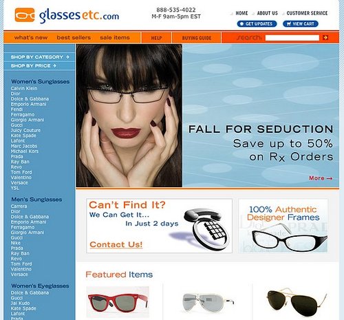 Fab Site: GlassesEtc.com 