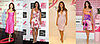 Which Elizabeth Hurley Breast Cancer Pink Frock is Most Fab? 