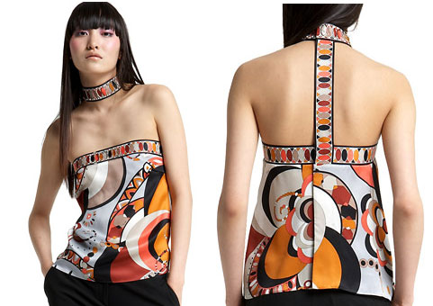 Emilio Pucci Roscone Print T-Back Top: Love It or Hate It? 