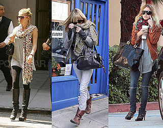 Who Wore It Better? Leopard-Print Scarf 