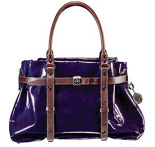 Guess Who Designed This Delectable Purple Patent Tote?