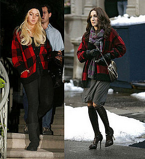 Who Wore It Better? Alexander Wang Buffalo Plaid Cardigan 