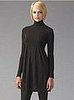 The Look For Less: Black Turtleneck Dress 