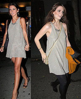Who Wore It Better? Alexander Wang Metallic Dress 