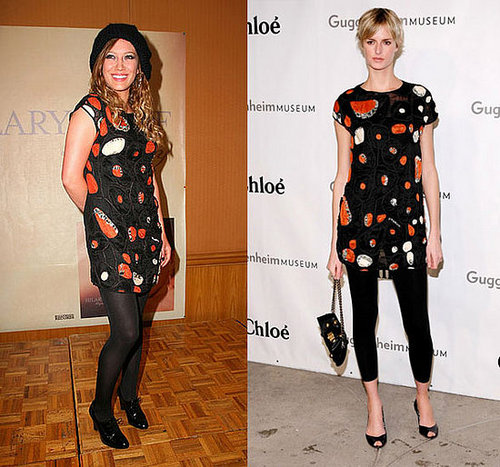 Who Wore It Better? Chloe Crystal Cap Sleeve Mini Dress