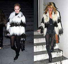 Who Wore It Better? Fendi Fur Coat 