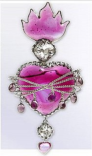Mark Walsh and Leslie Chin Flaming Heart Brooch: Love It or Hate It? 