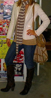 Look of the Day: Christmas Cowgirl 