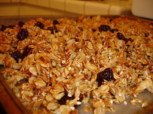 Savory Sight: Sweet Cherry Walnut Granola