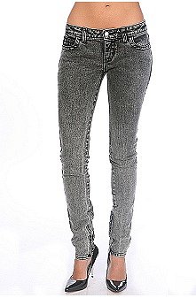 UrbanOutfitters.com > Lux Acid Wash Jean Black