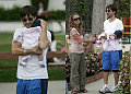 Tobey Is a Very Hands-On Dad
