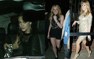 Lindsay & Hilary Bury the Hatchet to Celebrate Dignity
