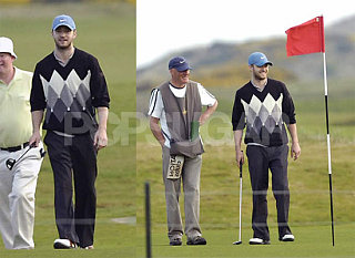 Justin Shows Off His Best Tiger Impression