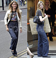 Mischa Struts Her High-Waisted Stuff