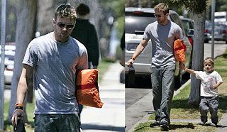 Ryan Takes Around His Little Man