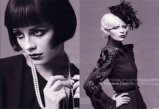Mischa Keeps It Together & Glamorous for Elle