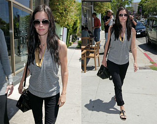 Courteney's Tired of Jennifer Aniston Questions