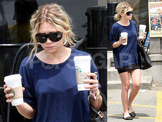 Ashley Fuels Up At The 'Bucks