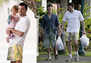 Matt & Ben Share Adorable Hawaiian Father's Day
