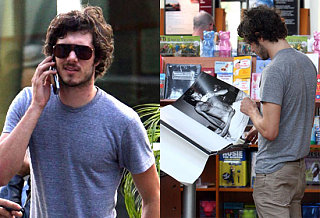 Adam Checks Out Topless Steven Dorff      