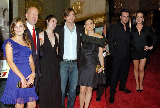 Fashion Lives Free At Die Hard Premiere